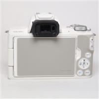 Used Canon EOS M50 Mirrorless Camera Body White