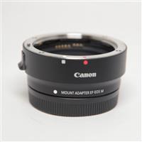 Used Canon Mount Adapter EF-EOS M with tripod adaptor