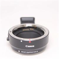 Used Canon Mount Adapter EF-EOS M with tripod adaptor
