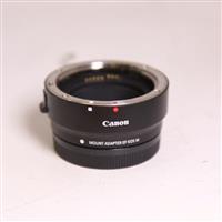 Used Canon Mount Adapter EF-EOS M non-tripod