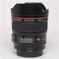 Used Canon EF 14mm f/2.8L II USM Ultra Wide Angle Lens