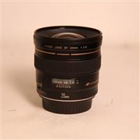 Used Canon EF 20mm f/2.8 USM Ultra Wide Angle Lens