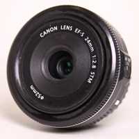 Used Canon EF-S 24mm f/2.8 STM Wide Angle Pancake Lens