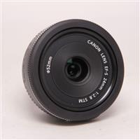 Used Canon EF-S 24mm f/2.8 STM Wide Angle Pancake Lens