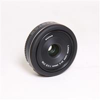 Used Canon EF-S 24mm f/2.8 STM Wide Angle Pancake Lens