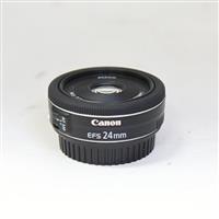 Used Canon EF-S 24mm f/2.8 STM Wide Angle Pancake Lens