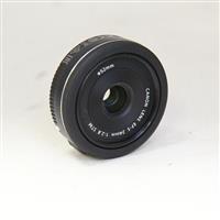 Used Canon EF-S 24mm f/2.8 STM Wide Angle Pancake Lens
