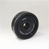 Used Canon EF-S 24mm f/2.8 STM Wide Angle Pancake Lens