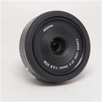 Used Canon EF-S 24mm f/2.8 STM Wide Angle Pancake Lens