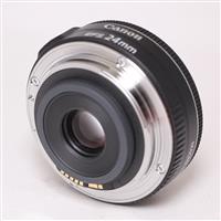 Used Canon EF-S 24mm f/2.8 STM Wide Angle Pancake Lens