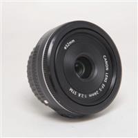 Used Canon EF-S 24mm f/2.8 STM Wide Angle Pancake Lens