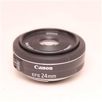 Used Canon EF-S 24mm f/2.8 STM Wide Angle Pancake Lens