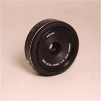 Used Canon EF-S 24mm f/2.8 STM Wide Angle Pancake Lens