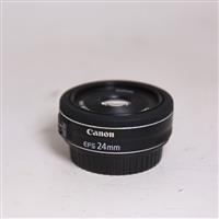 Used Canon EF-S 24mm f/2.8 STM Wide Angle Pancake Lens