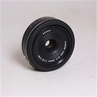 Used Canon EF-S 24mm f/2.8 STM Wide Angle Pancake Lens