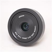 Used Canon EF-S 24mm f/2.8 STM Wide Angle Pancake Lens
