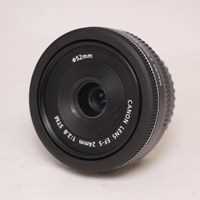 Used Canon EF-S 24mm f/2.8 STM Wide Angle Pancake Lens