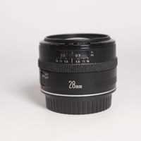 Used Canon EF 28mm f/2.8 IS USM Wide Angle Lens