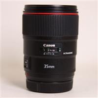 Used Canon EF 35mm f/1.4L II USM Wide Angle Lens