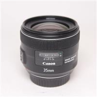 Used Canon EF 35mm f/2 IS USM Wide Angle Lens