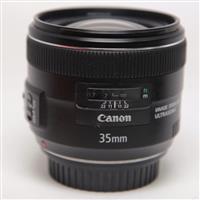 Used Canon EF 35mm f/2 IS USM Wide Angle Lens