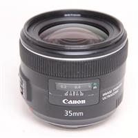 Used Canon EF 35mm f/2 IS USM Wide Angle Lens