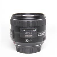 Used Canon EF 35mm f/2 IS USM Wide Angle Lens