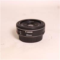 Used Canon EF 40mm f/2.8 STM Pancake Lens