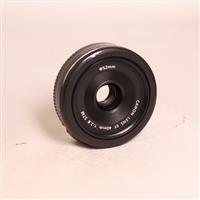 Used Canon EF 40mm f/2.8 STM Pancake Lens