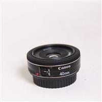 Used Canon EF 40mm f/2.8 STM Pancake Lens