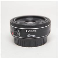 Used Canon EF 40mm f/2.8 STM Pancake Lens