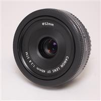 Used Canon EF 40mm f/2.8 STM Pancake Lens