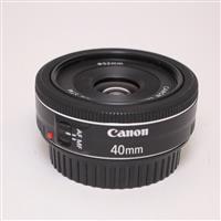 Used Canon EF 40mm f/2.8 STM Pancake Lens