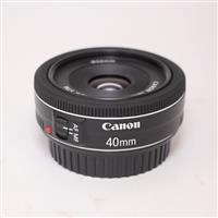 Used Canon EF 40mm f/2.8 STM Pancake Lens