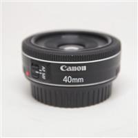 Used Canon EF 40mm f/2.8 STM Pancake Lens