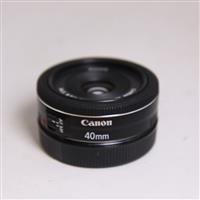 Used Canon EF 40mm f/2.8 STM Pancake Lens