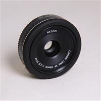 Used Canon EF 40mm f/2.8 STM Pancake Lens