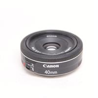 Used Canon EF 40mm f/2.8 STM Pancake Lens
