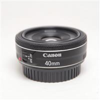 Used Canon EF 40mm f/2.8 STM Pancake Lens