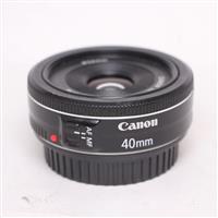 Used Canon EF 40mm f/2.8 STM Pancake Lens