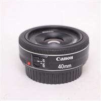 Used Canon EF 40mm f/2.8 STM Pancake Lens
