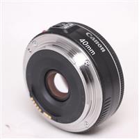 Used Canon EF 40mm f/2.8 STM Pancake Lens