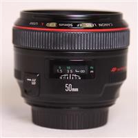 Used Canon EF 50mm f/1.2L USM Standard Lens