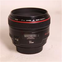 Used Canon EF 50mm f/1.2L USM Standard Lens