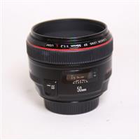 Used Canon EF 50mm f/1.2L USM Standard Lens