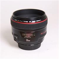 Used Canon EF 50mm f/1.2L USM Standard Lens