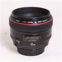 Used Canon EF 50mm f/1.2L USM Standard Lens