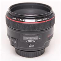 Used Canon EF 50mm f/1.2L USM Standard Lens