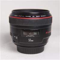 Used Canon EF 50mm f/1.2L USM Standard Lens