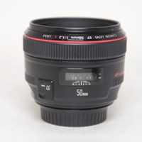Used Canon EF 50mm f/1.2L USM Standard Lens